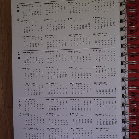 Wire Bound Graph Paper Notebook Macy's Parade Red Cover Unused - Picture 6 of 9